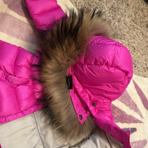 Colmor down/fur coat - Picture 6 of 6